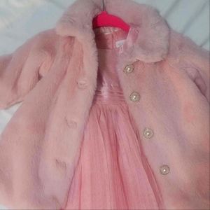 Baby girl dress with jacket